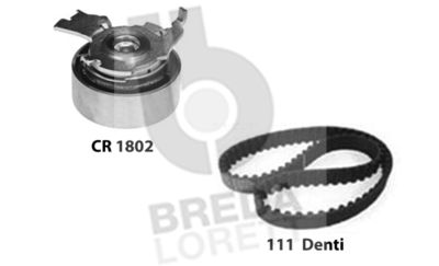 Комплект ремня ГРМ BREDA LORETT KCD0158 для OPEL MANTA