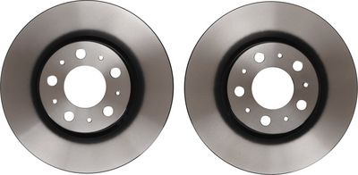 Brake disc Voor Links/Rechts past: VOLVO S60 I, S70, S80 I, V70 I, V70 II, XC70 I 2.0-3.0 12.95-04.10
