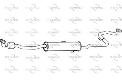 Katalizator FENNO 174100Y770