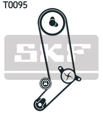 Water Pump & Timing Belt Kit VKMC 01253