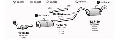 Układ wydechowy ASSO ART2828