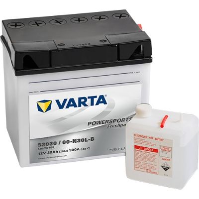 Стартерная аккумуляторная батарея VARTA 530030030A514 для MOTO GUZZI 850