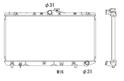 RADIATOR RACIRE MOTOR NRF 503966 4