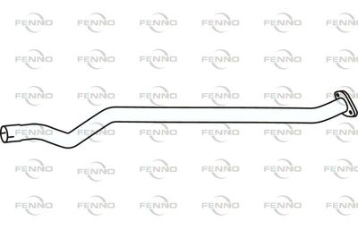 Rura wydechowa FENNO PE762055XB