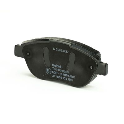BREMSBELAGSATZ SCHEIBENBREMSE DELPHI LP1653 6