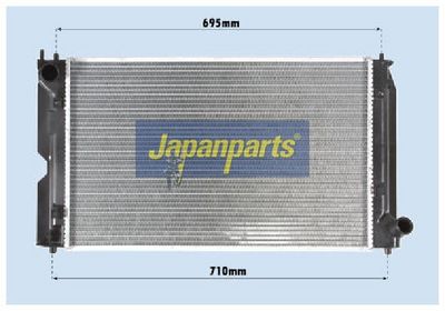 JAPANPARTS Radiatorius, variklio aušinimas