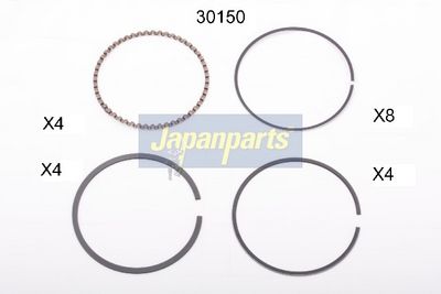бутален пръстен (сегмент) JAPANPARTS RC30150