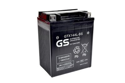 Стартерная аккумуляторная батарея GS GS-GTX14AL-BS для HONDA CX