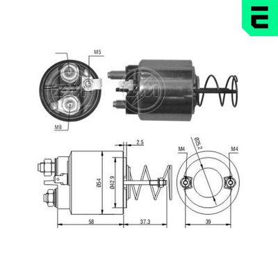 Elektromagnetický spínač, startér ERA ZM1492