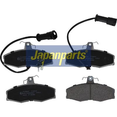 JAPANPARTS Stabdžių trinkelių rinkinys, diskinis stabdys
