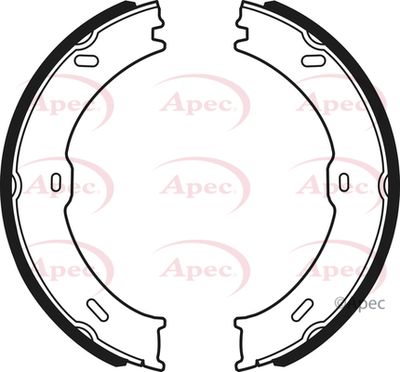 Brake Shoe Set, parking brake APEC SHU714