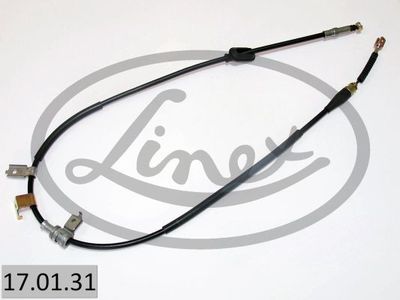 Тросик, cтояночный тормоз LINEX 17.01.31 для HONDA PRELUDE