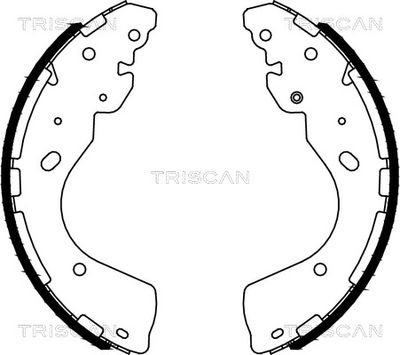 Комплект тормозных колодок TRISCAN 8100 14012 для RENAULT ALASKAN