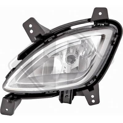 Противотуманная фара DIEDERICHS 6852189 для HYUNDAI i20