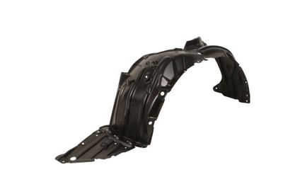 Plastic spatbordbekleding Voor Links (wtryskiwane, met geluidsisolatie) past: TOYOTA COROLLA E21 03.18-05.22