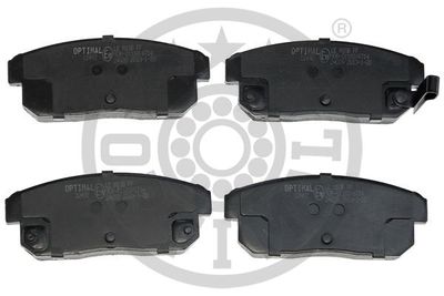Комплект тормозных колодок, дисковый тормоз OPTIMAL BP-12492 для MAZDA RX-8