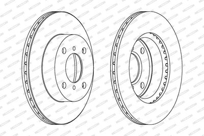 DISC FRANA FERODO DDF1117 1