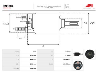 Innslag, starter AUTOSTARTER SS0004 for MERCEDES-BENZ