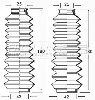 Bellow Kit, steering FIRST LINE FSG3106