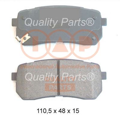 Комплект тормозных колодок, дисковый тормоз IAP QUALITY PARTS 704-07068G для HYUNDAI H-1