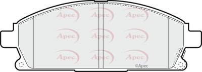 Brake Pad Set APEC PAD1311