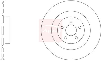 APEC Brake Disc DSK3336