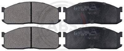 Zestaw klocków hamulcowych, hamulce tarczowe A.B.S. 36642