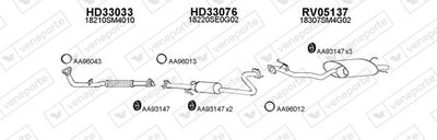 ABGASANLAGE VENEPORTE 330088