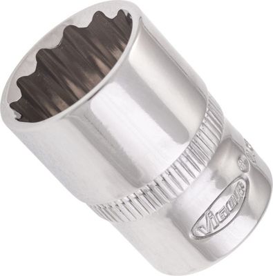 Vigor V7514-13 Sada nástrčných hlavic dvojitý šestihran 13 Ks 1/4"