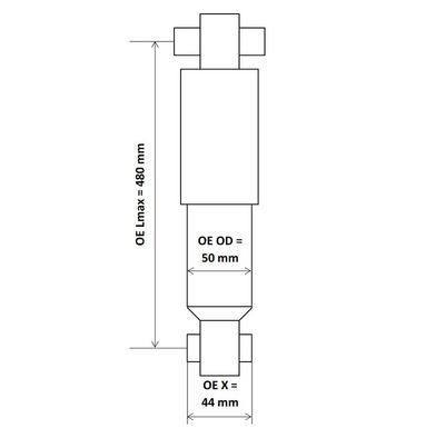 Amortyzator KYB 3417517