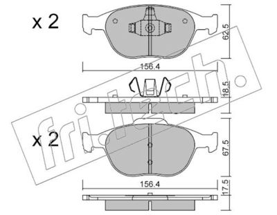 Jarrupala, levyjarru fri.tech. 549.0 – FORD