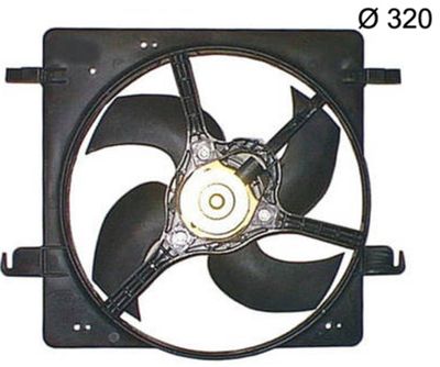 VENTILATOR RADIATOR MAHLE CFF386000S 1