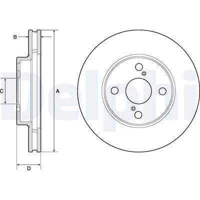 Brake Disc BG3734