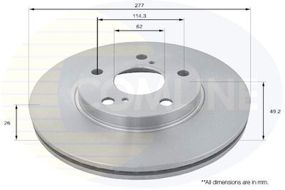 DISC FRANA COMLINE ADC2513V