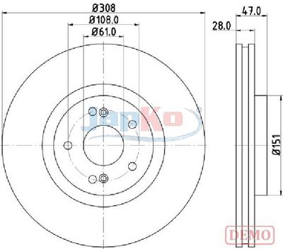 DISC FRANA JAPKO 600703C
