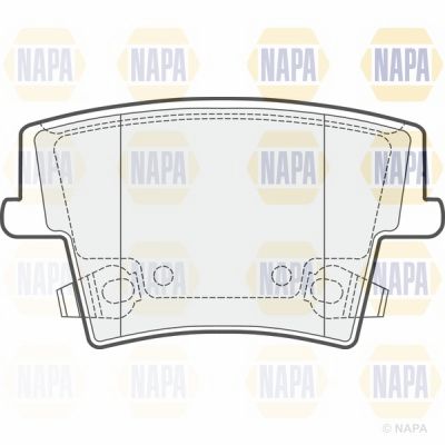 Brake Pad Set NAPA PBP7388