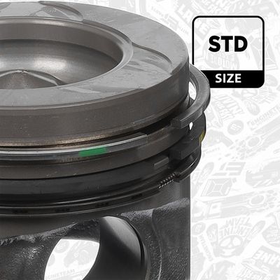 PISTON ET ENGINETEAM PM008100 2