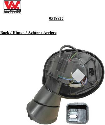 OGLINDA EXTERIOARA VAN WEZEL 0518827 1