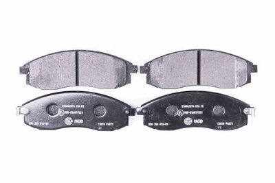 HELLA PAGID 8DB 355 016-891 Тормозные колодки и сигнализаторы для NISSAN MAXIMA / MAXIMA QX IV Station Wagon (A32) 3.0 QX