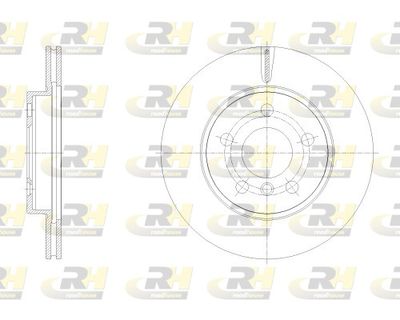 спирачен диск ROADHOUSE 62532.10