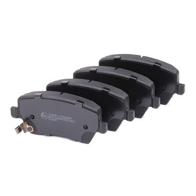 комплект спирачно феродо, дискови спирачки RIDEX 402B0234
