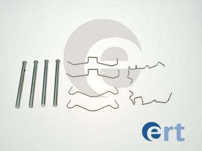 Комплектующие, колодки дискового тормоза ERT 420322 для DAIHATSU CUORE