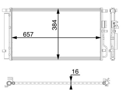 KONDENSATOR KLIMAANLAGE