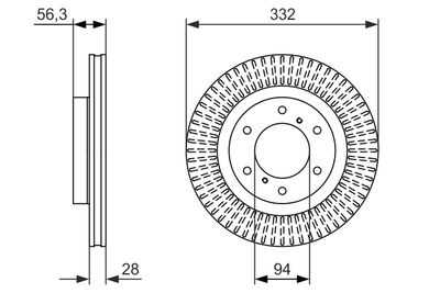 Brake Disc 0 986 479 782