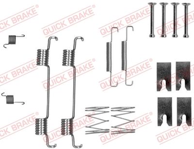 Tillbehörssats, bromsbackar, parkeringsbroms QUICK BRAKE 105-0023