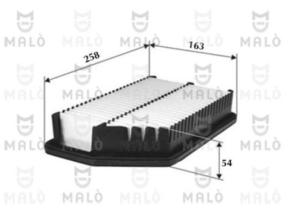AKRON-MALÒ 1500578 Воздушный фильтр  для KIA PRO CEED (JD) 1.6 GDI