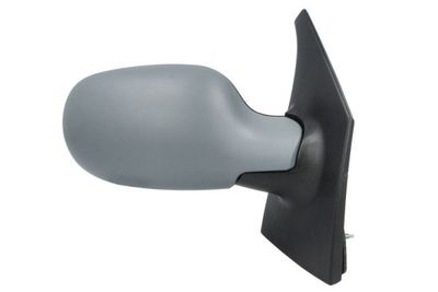Zijspiegel Rechts (elektrisch, in reliëf, met verwarming, under-coated, met temperatuursensor) past: RENAULT SCENIC I 10.99-09.03