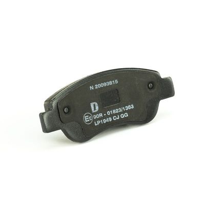 BREMSBELAGSATZ SCHEIBENBREMSE DELPHI LP1949 35