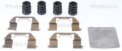 Комплектующие, колодки дискового тормоза TRISCAN 8105 801002 для CHEVROLET AVEO
