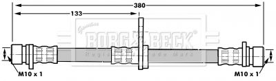 Brake Hose Borg & Beck BBH6990